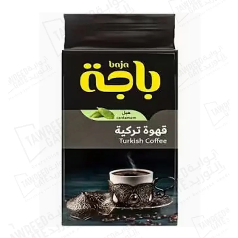 باجة قهوة تركية مع هيل 400 جرام /باكيت