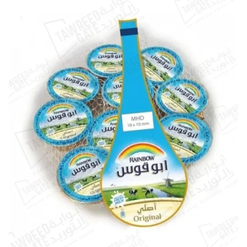 أبو قوس حليب مبخر كامل الدسم (10 شفرة * 15 جرام / باكيت)( كرتونة 500 قطعة)