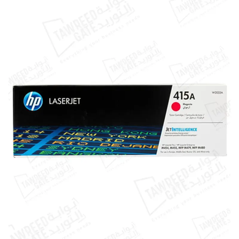 عبوة حبر اتش بي ليزرجيت (W2033A) 415A أرجواني