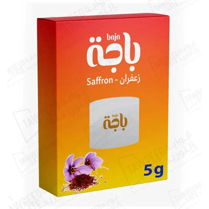 باجة زعفران 5 جرام /عبوة