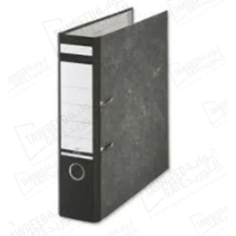 لوتس ملف أفرنجي مقاس 7.5 أنش F4/ A4 أسود (كرتونة 30 قطعة)