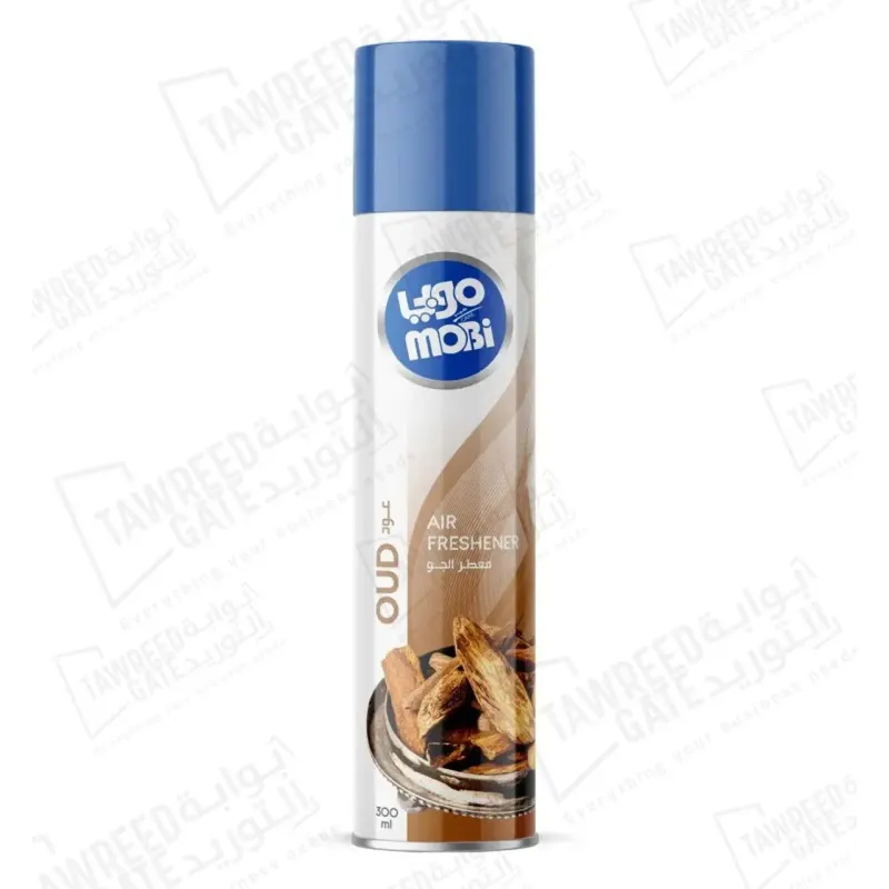 موبي معطر جو عود300 مل (الباكيت 12 عبوة)(كرتونة 48 عبوة)